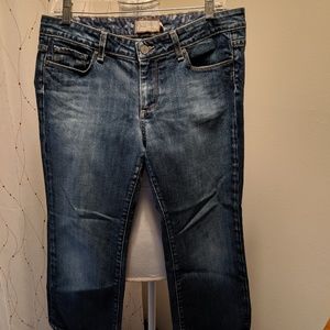 Paige crop jeans